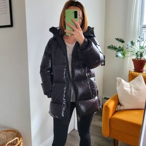 Michael Kors Black Down Jacket